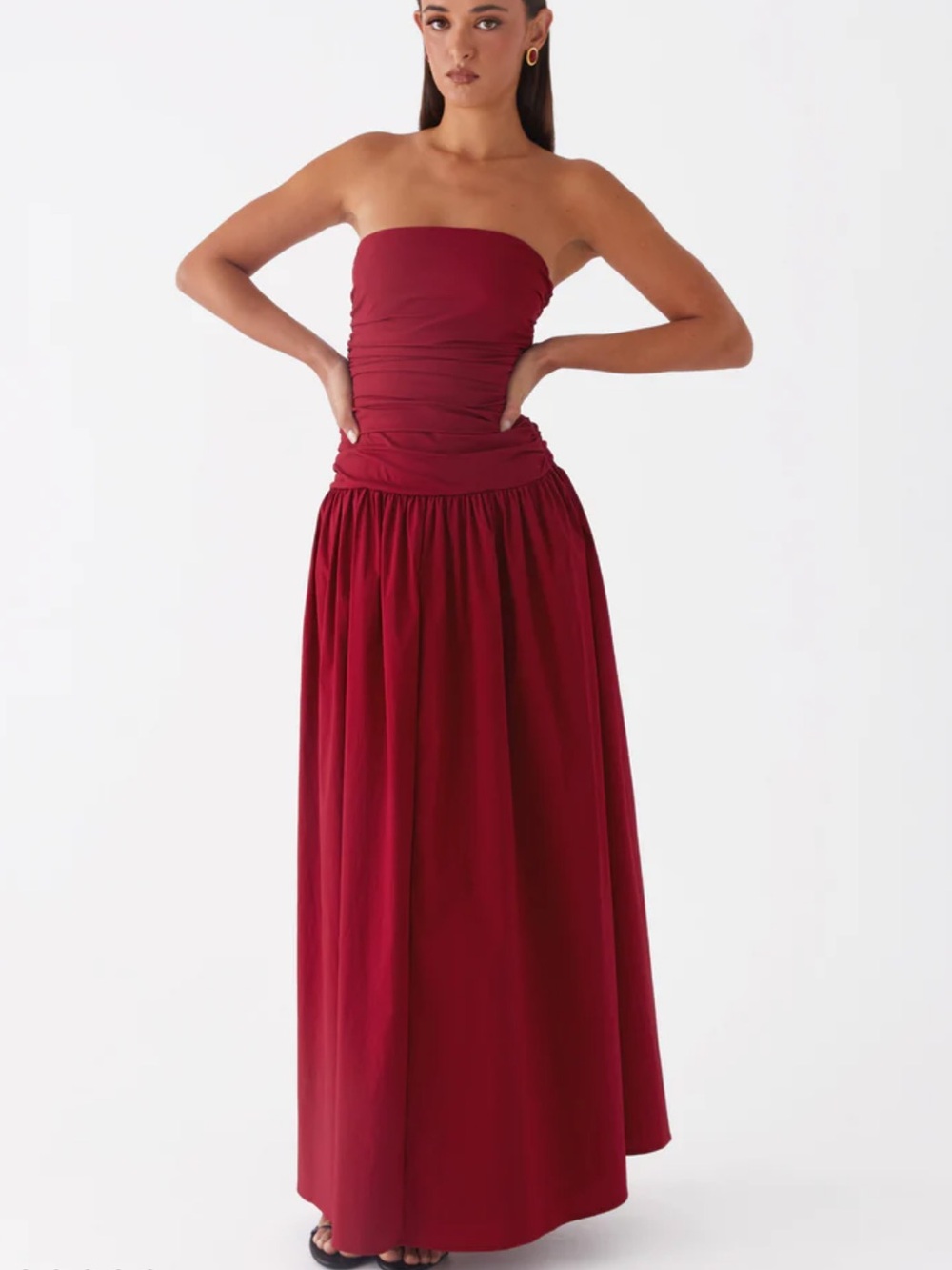 Peppermayo Carmel Maxi Dress - Merlot